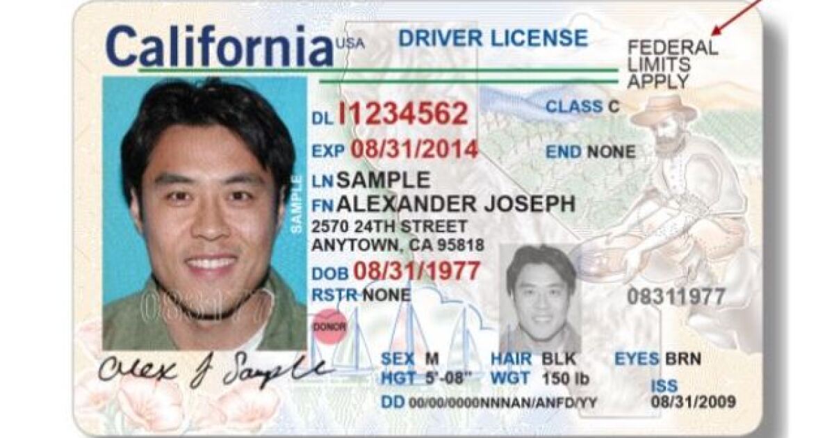 California DMV reaches out for REAL ID verification